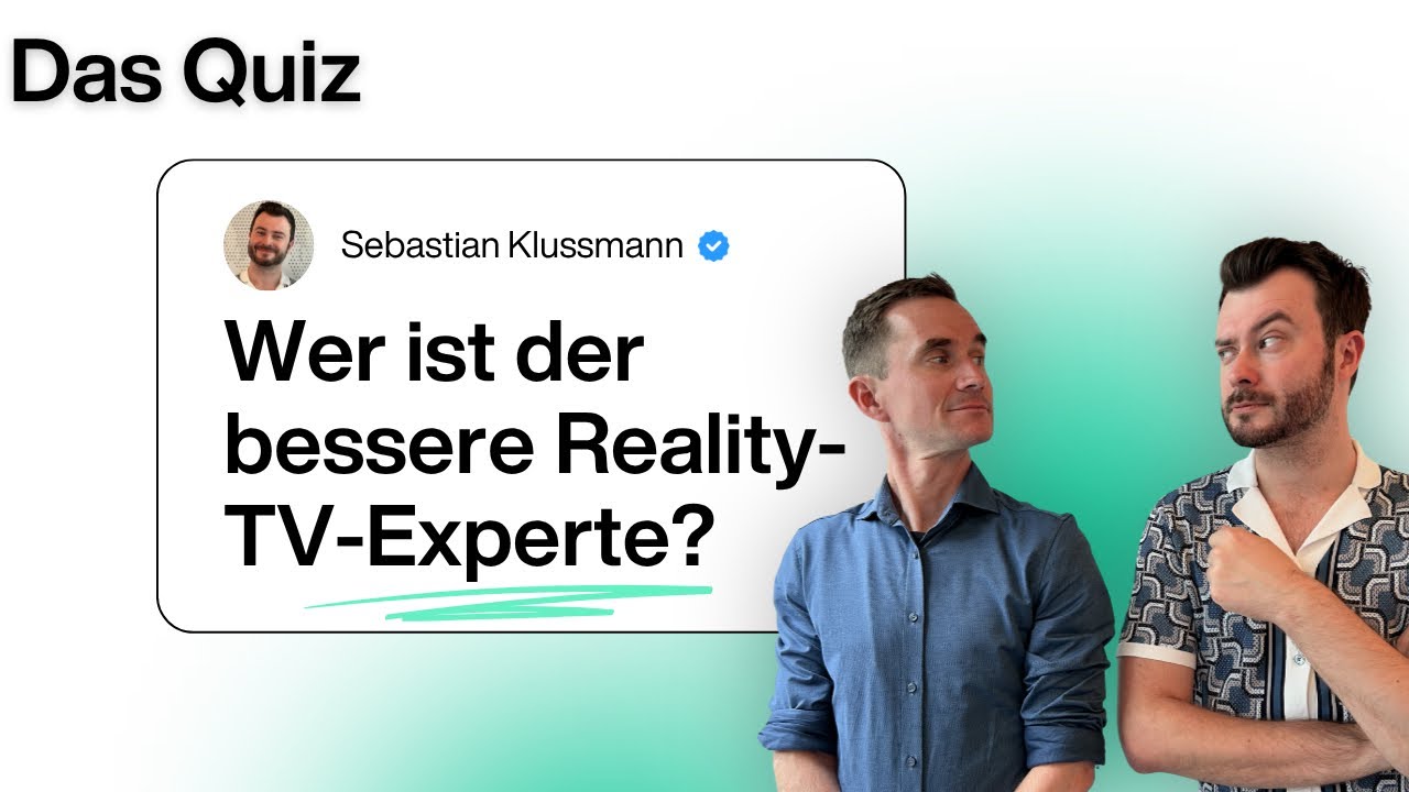 Dschungelcamp-Finale: Wer ist der bessere Reality-TV-Experte?