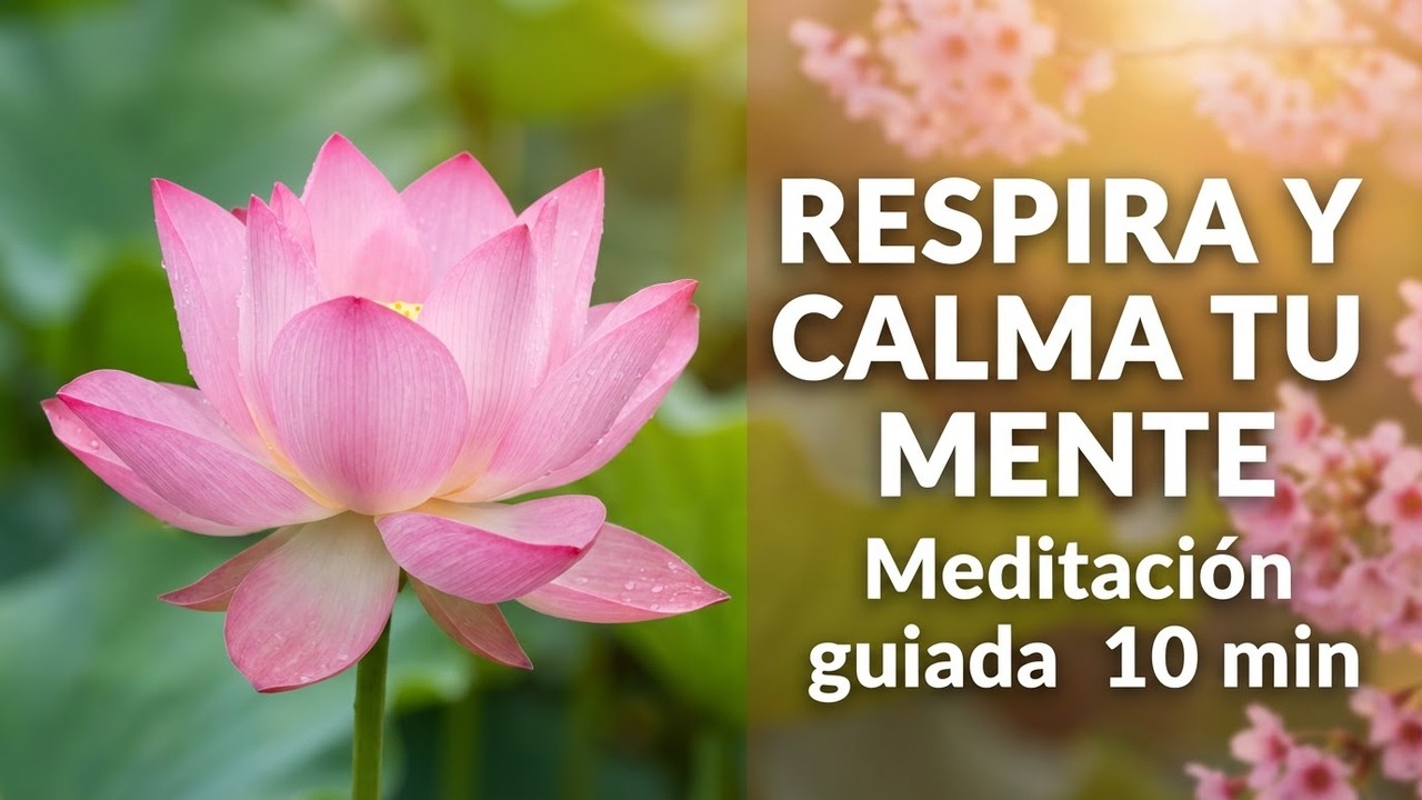 Respiraci&oacute;n consciente para calmar la mente | Meditaci&oacute;n guiada (10 minutos)