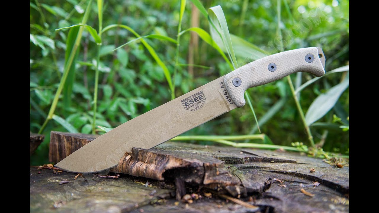 ESEE Junglas 1095 Review Survival-Messer - Vorstellung, Praxis, Fazit, und Vergleich zum Ka-Bar BK9