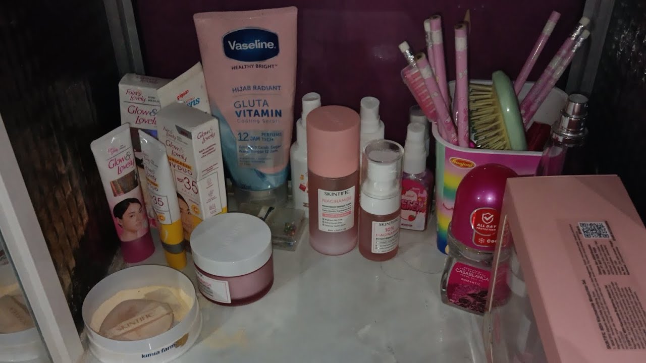 Spil semua skincare aku 🥰