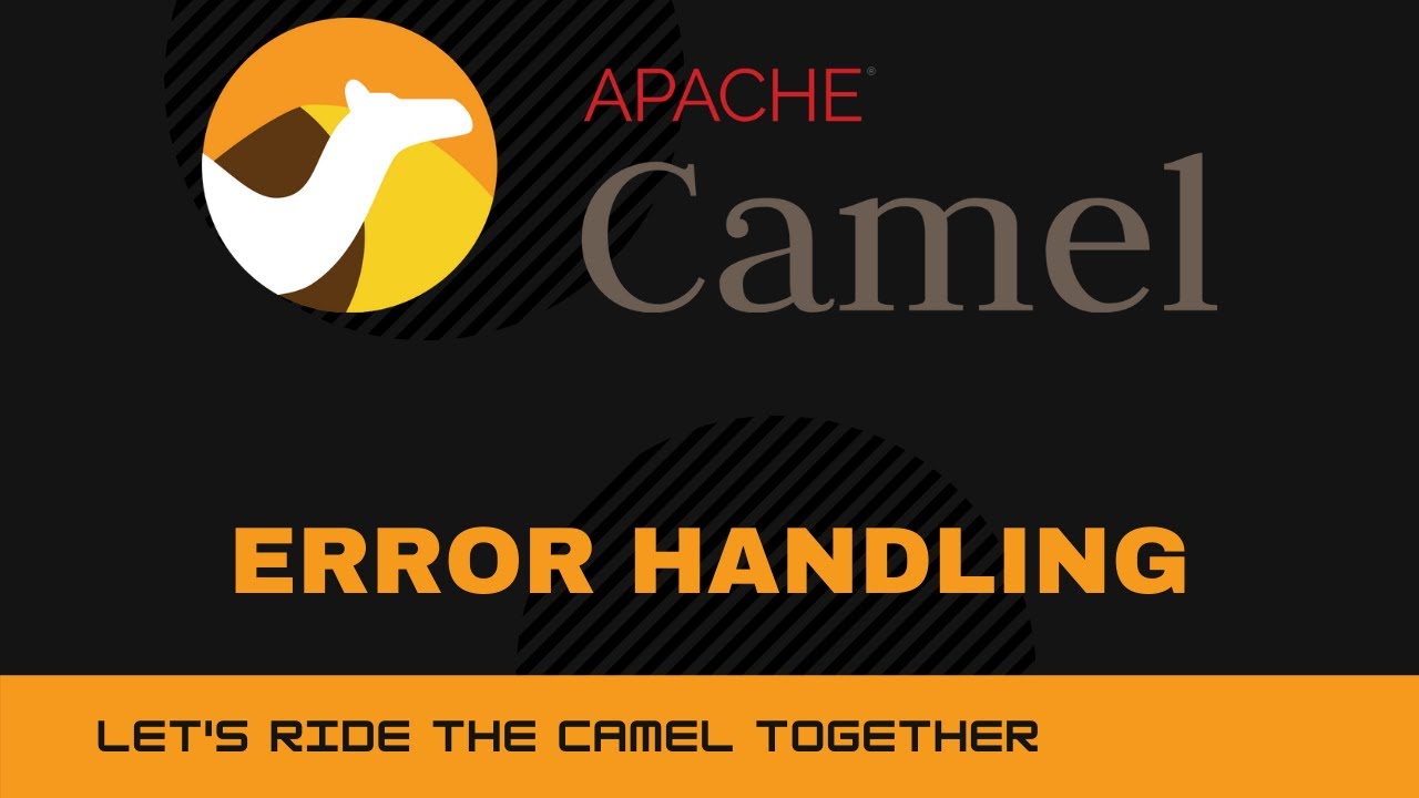 Apache Camel Error Handling