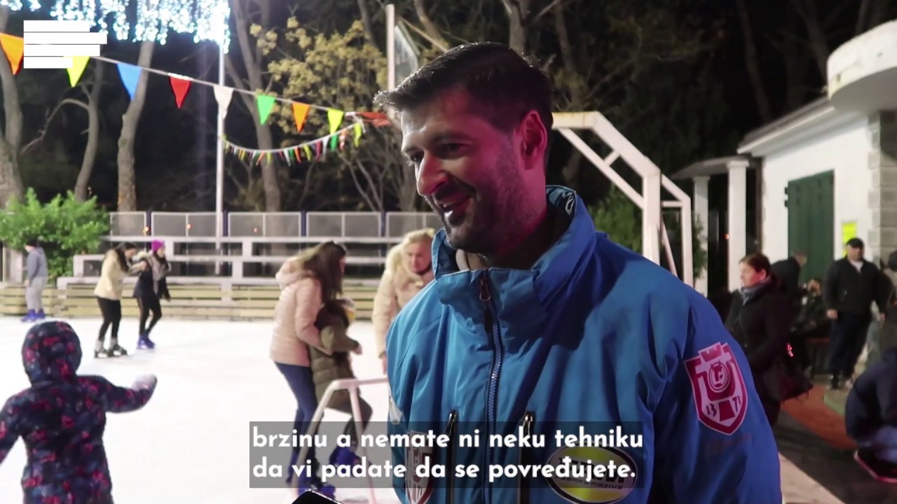 Otvoreno klizalište u Podgorici!