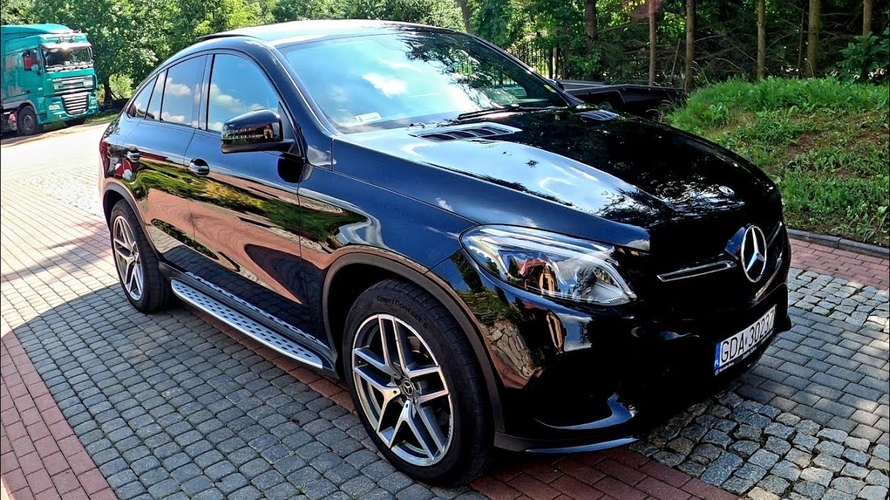 Mercedes-Benz GLE 350D 4Matic  coupe Pakiet AMG 2019r Review