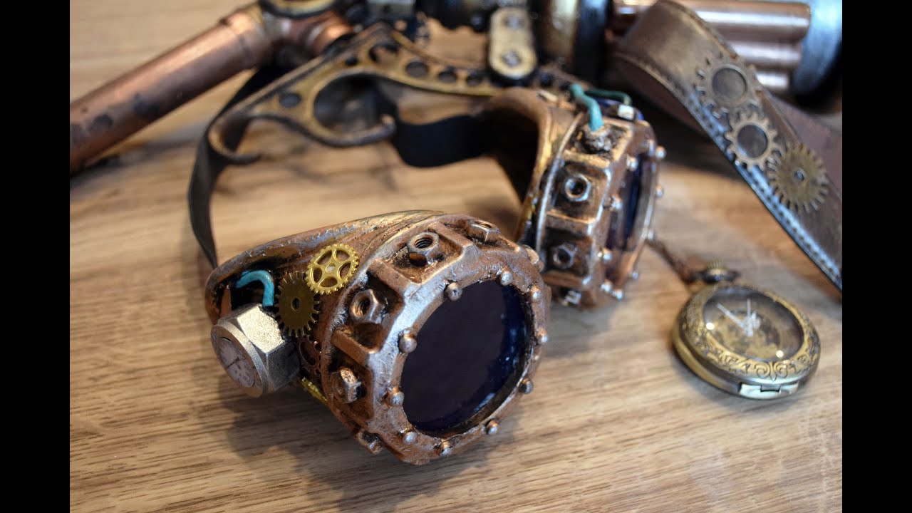 How to make some steampunk goggles