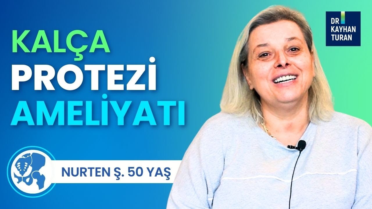 Kalça Protezi ameliyatı olan Nurten Hanım (50 Yaşında) deneyimlerini anlatıyor. #KalçaProtezi