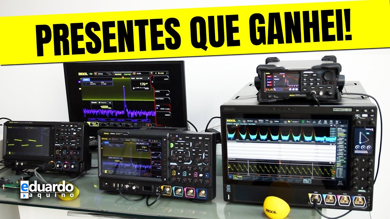 Super Osciloscópio MSO5074 RIGOL + Pontas Diferenciais de Tensão RP1025D