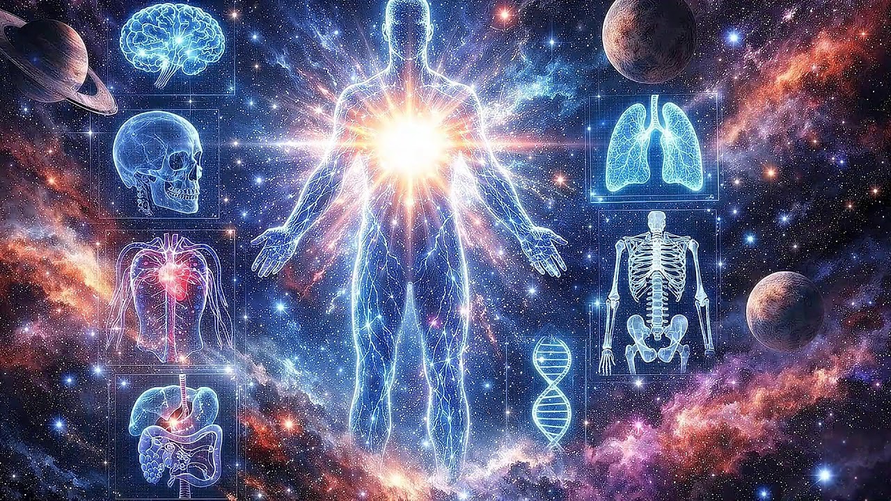 432Hz - Alpha Waves Heal Damage In The Body, Brain Massage While You Sleep, Binaural Beats