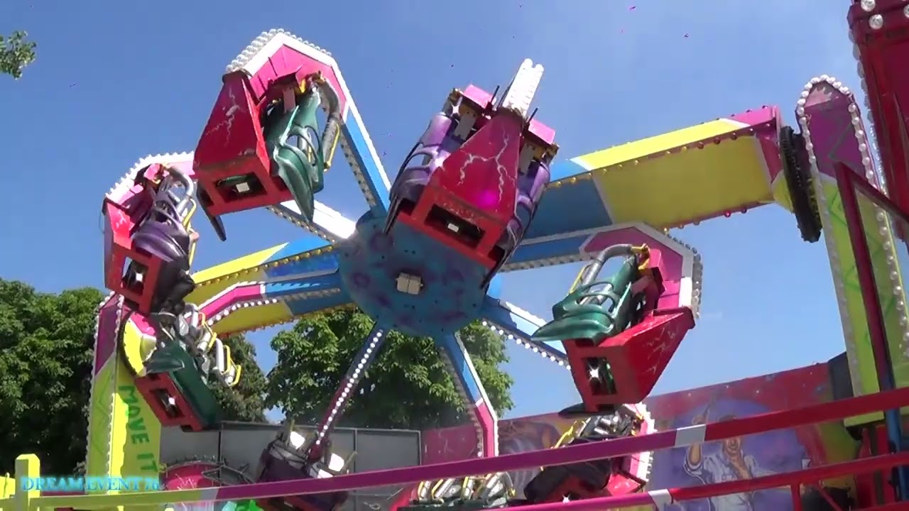 Manège Move It ( L ), foire de Printemps 2023, La Ferté Macé ( 61 )