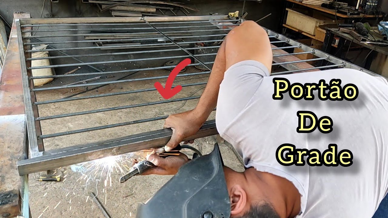 fazendo portão de grade para cachorro