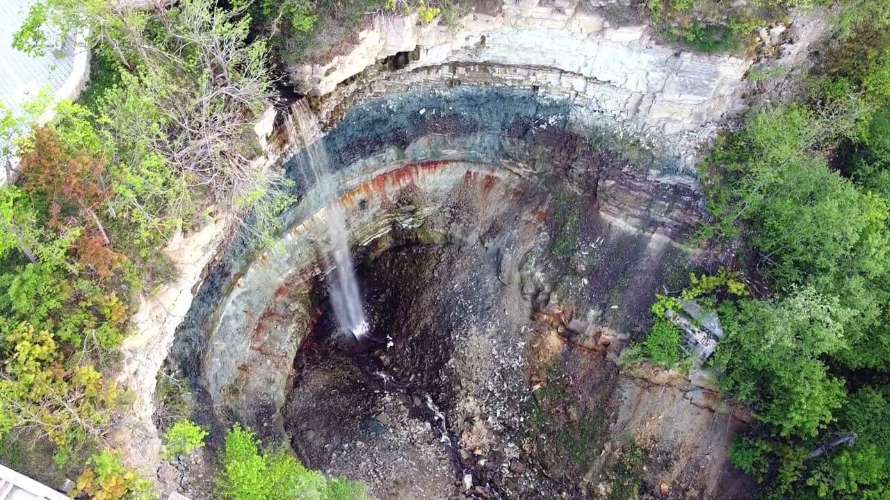 Эстония. Водопад Онтика. Белые ночи