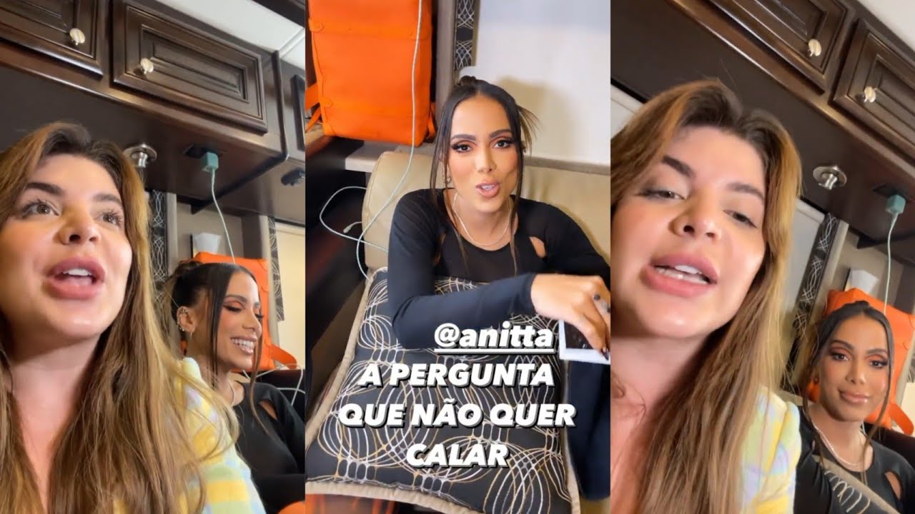GKAY bate papo com ANITTA no set de filmagens de um NOVO CLIPE em MIAMI