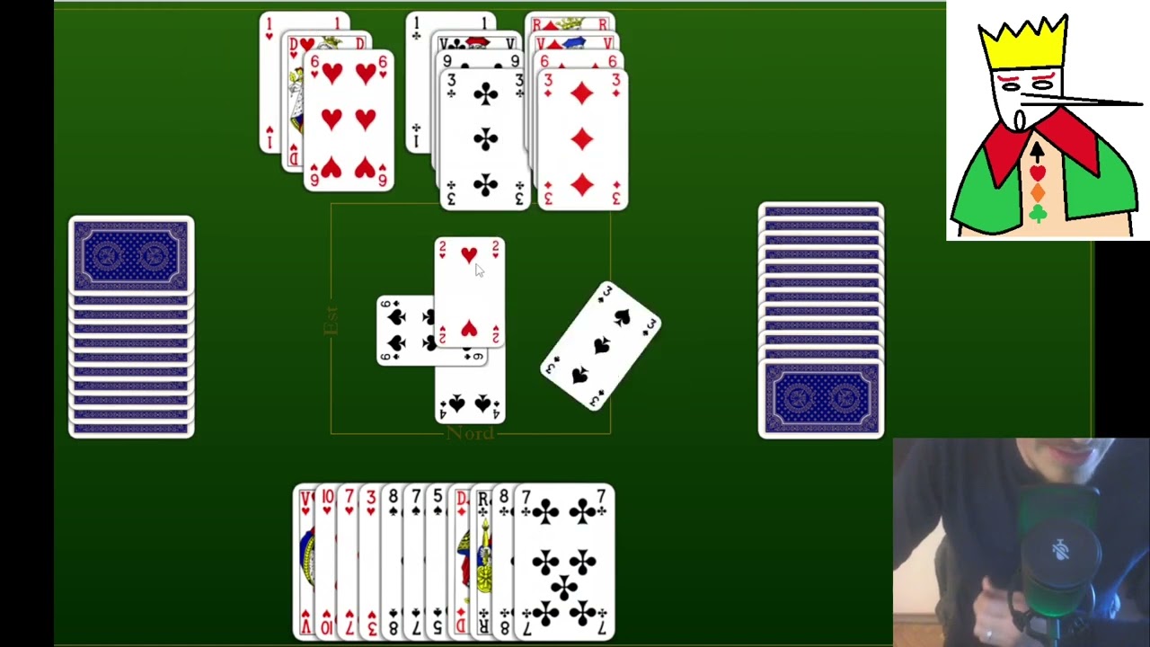 Savoir g&eacute;rer les mains tricolores - Bridge - Jeu de Carte - Explication n&deg;18