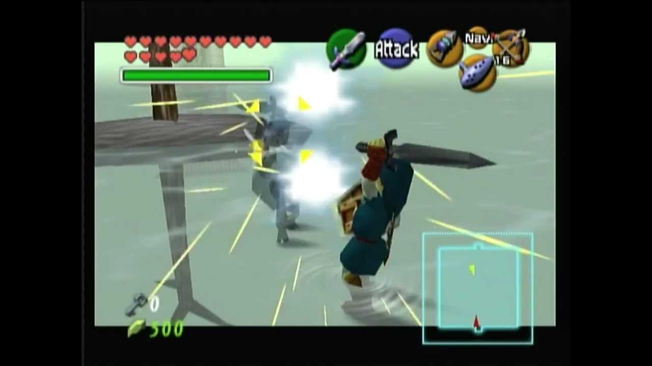 Zelda: Ocarina of Time - Link vs Dark Link
