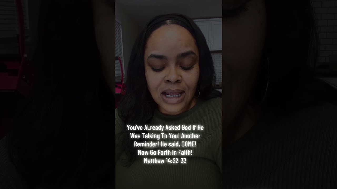 Walk Forward In Faith! You heard God the First Time!