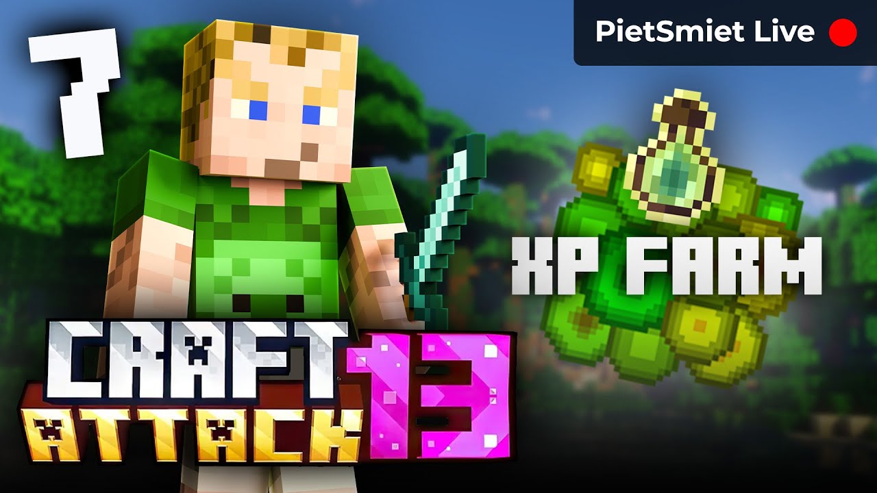 Jetzt wird alles verzaubert dank XP FARM! | Craft Attack 13 Tag 7