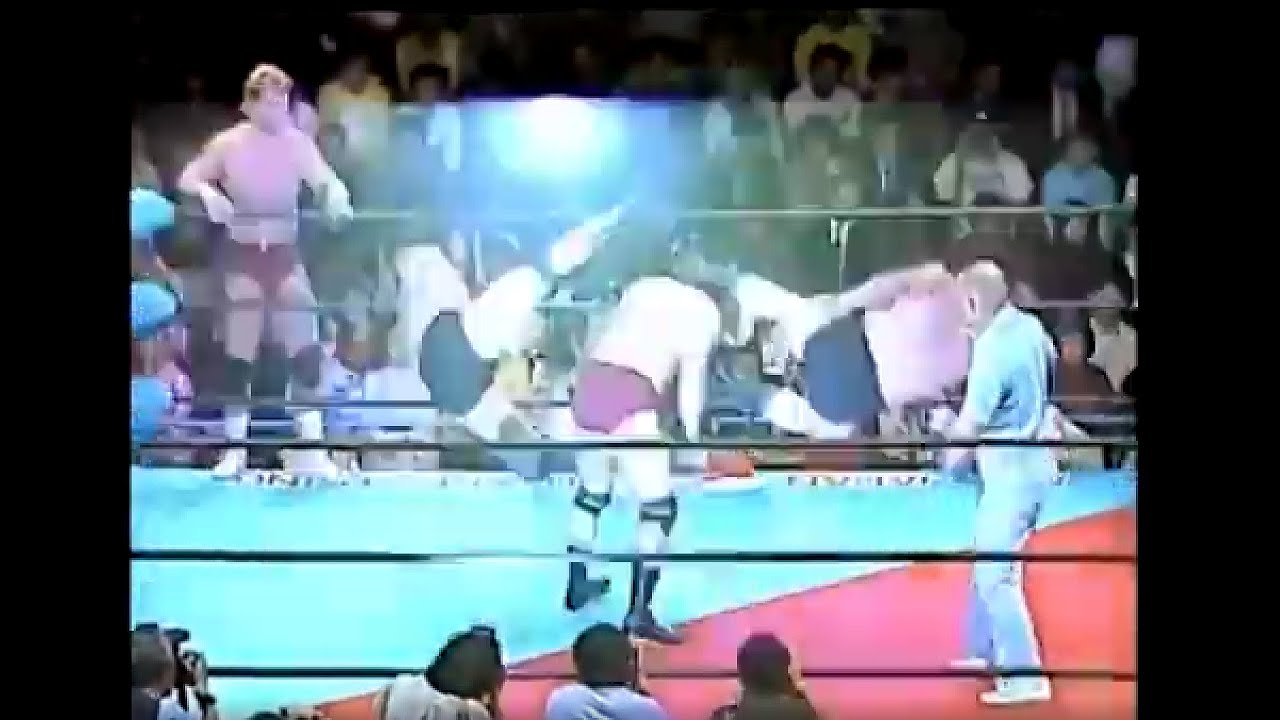 Bockwinkel & Curt Hennig vs Tenryu & Tsuruta 1985 11 23
