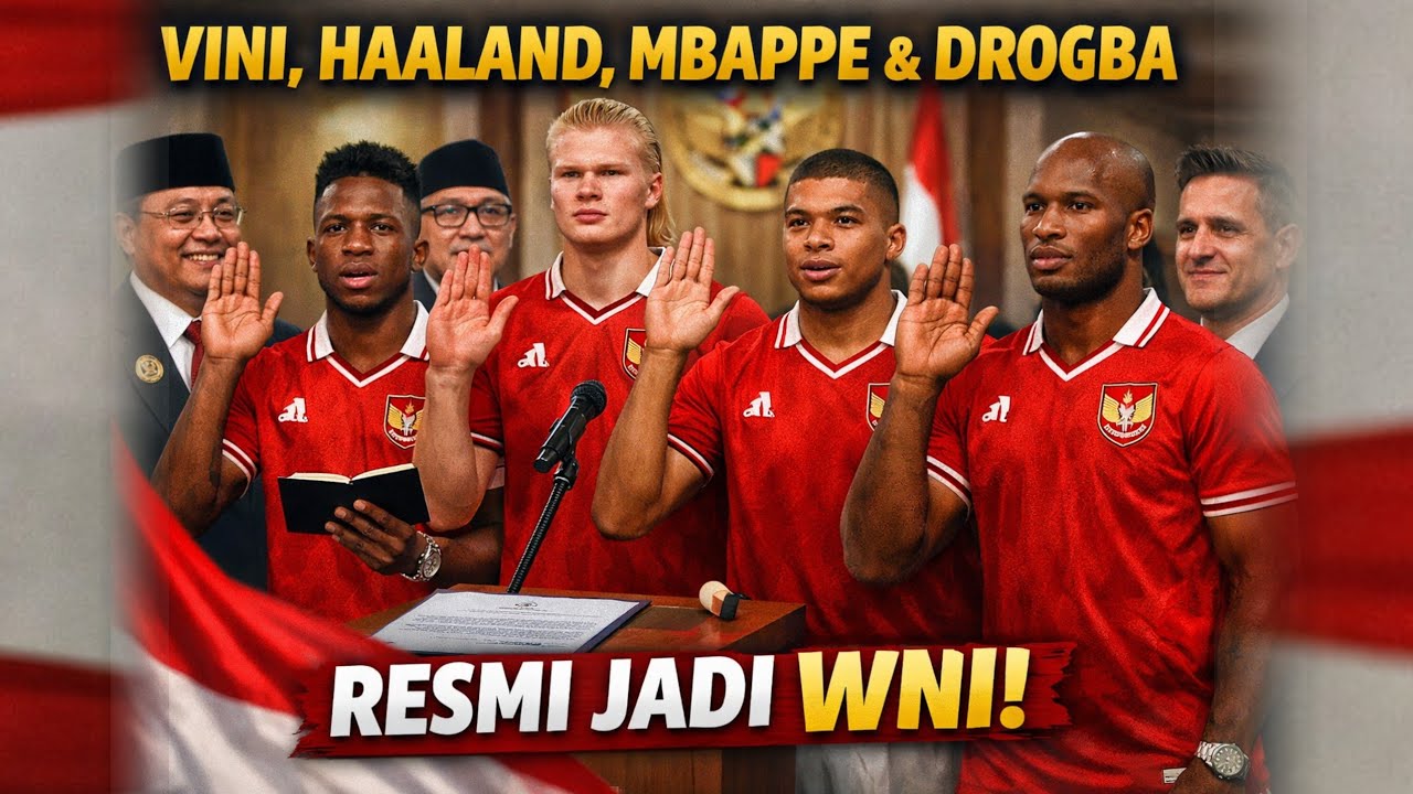 Ini Gila! Diluar Dugaan 4 Pemain Naturalisasi Baru Resmi Gabung Timnas Indonesia, No 1 Kylian Mbappe