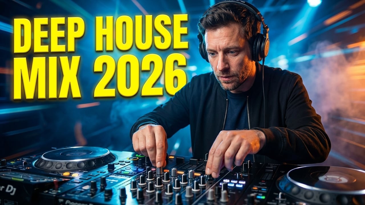 Live DJ Set | Ethereal Deep House with Cinematic Motion Graphics & Atmospheric Smoke