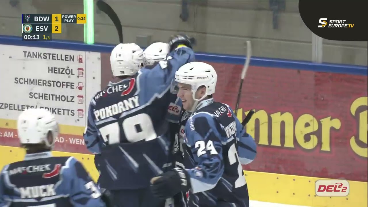 DEL2: Blue Devils Weiden vs. ESV Kaufbeuren | Highlights - 1. Spieltag