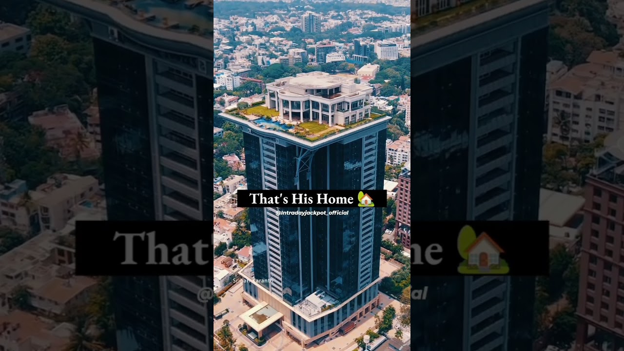 Vijay mallya's sky scrapper house #moneylaundry #scam #frod #vijaymallya #highprofilecase #theif