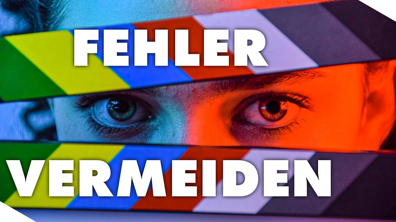 Filmen lernen und Fehler die jeder Filmemacher macht vermeiden! Fehler die jeder Filmanf&auml;nger macht!