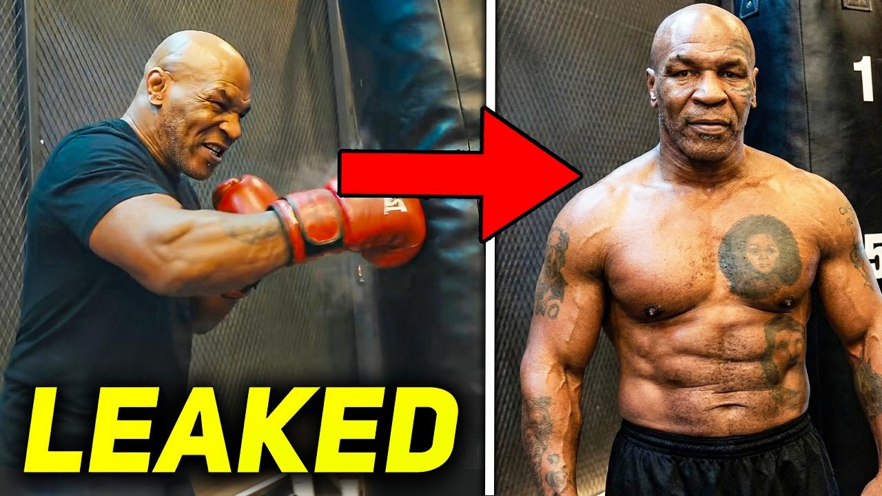 *NEW* Mike Tyson LEAKED Training Footage For Floyd Mayweather FIGHT! (59 Years Old)