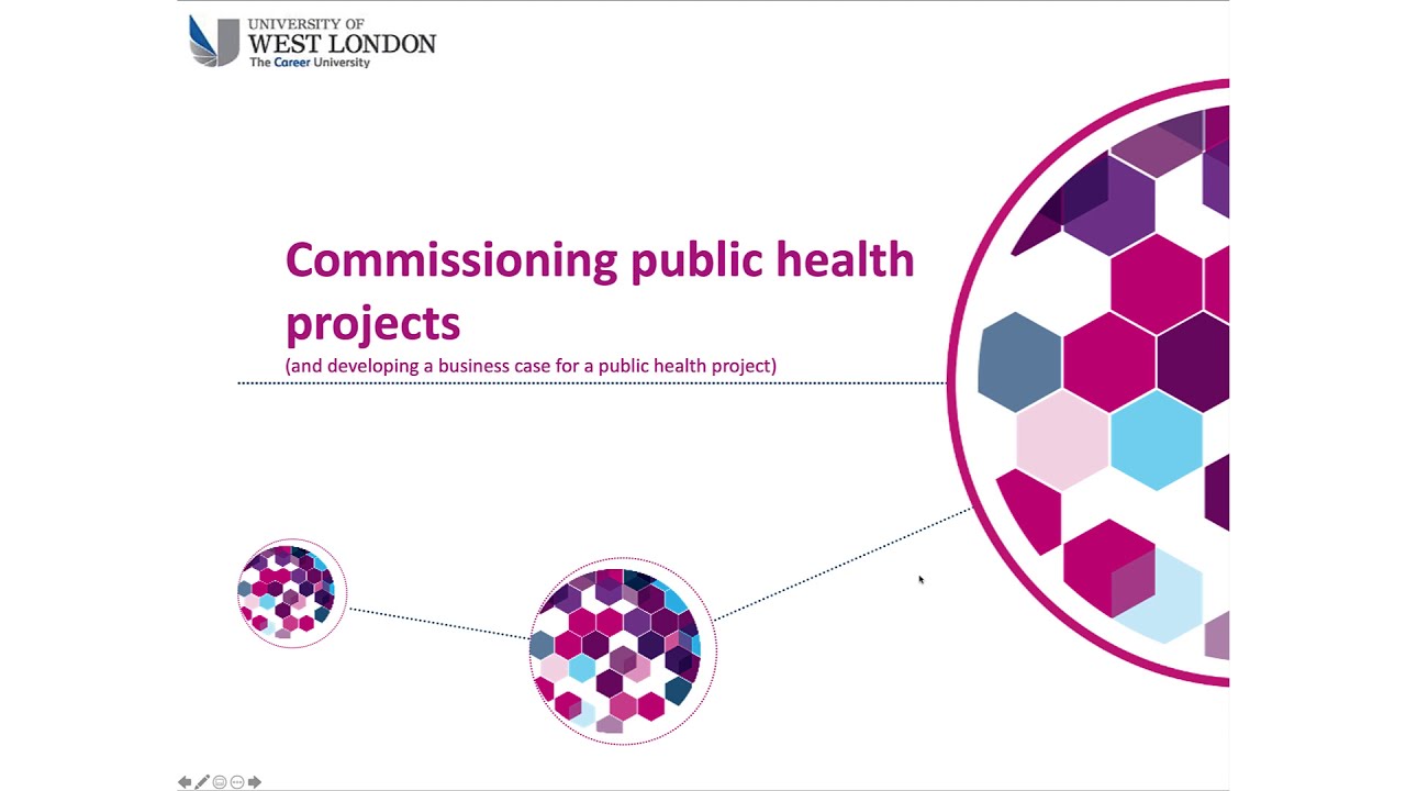 Commissioning for public health projects