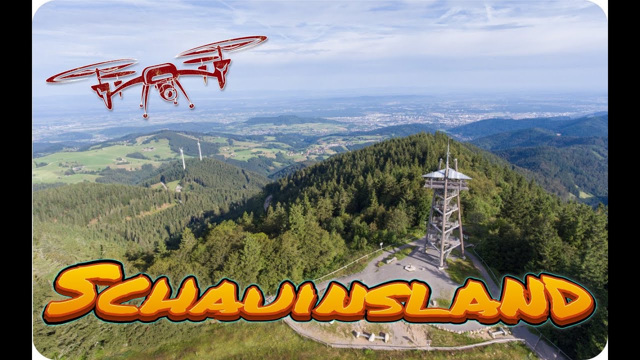 Schauinsland der faszinierende Freiburger Hausberg aus der Luft