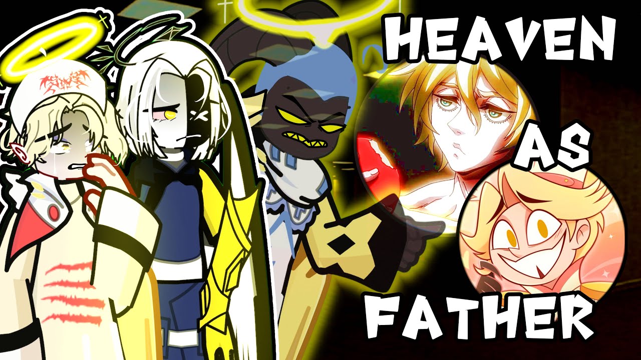 HEAVEN reacts to ADAM ( Records of Ragnarok ) AS ABEL’S FATHER HAZBIN HOTEL SEASON 2🛎️Gacha2 react