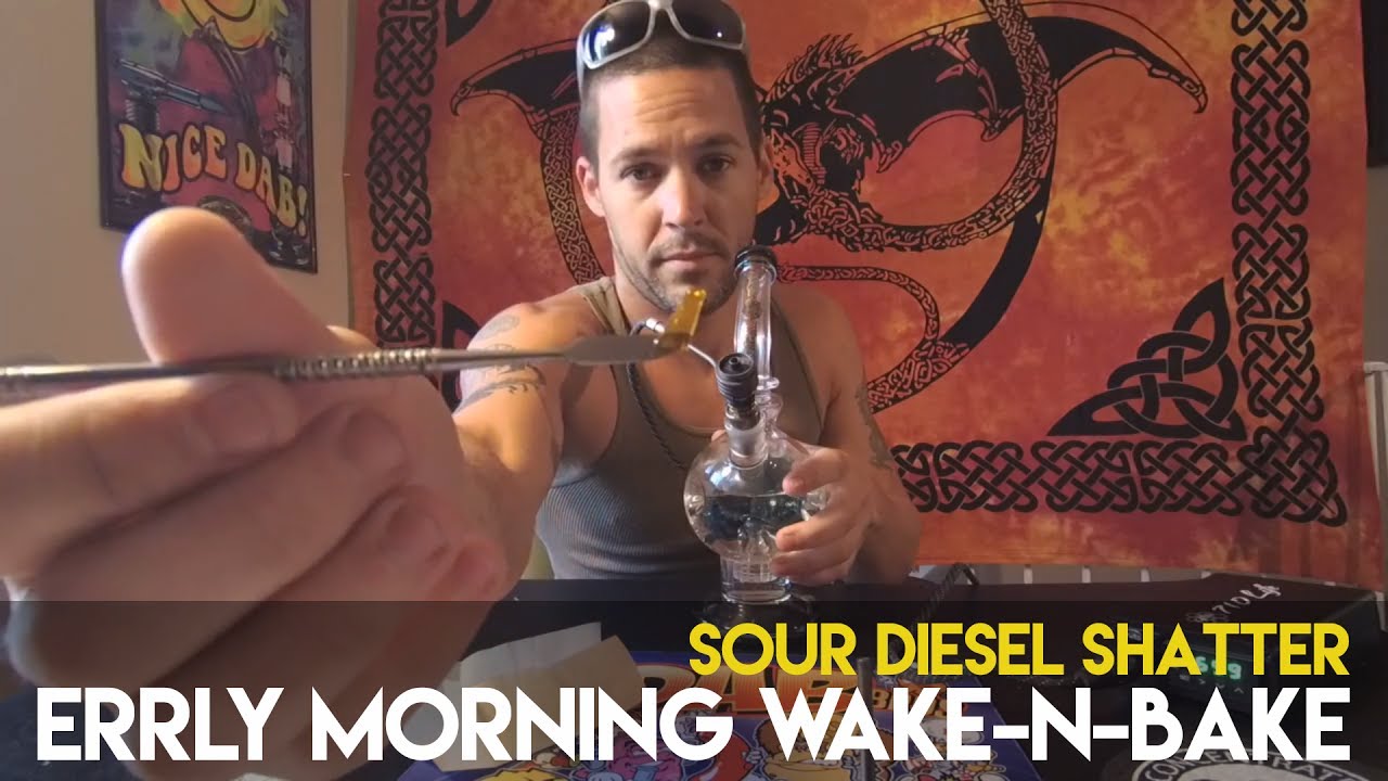 Wake'N'Bake Sour Diesel Shatter