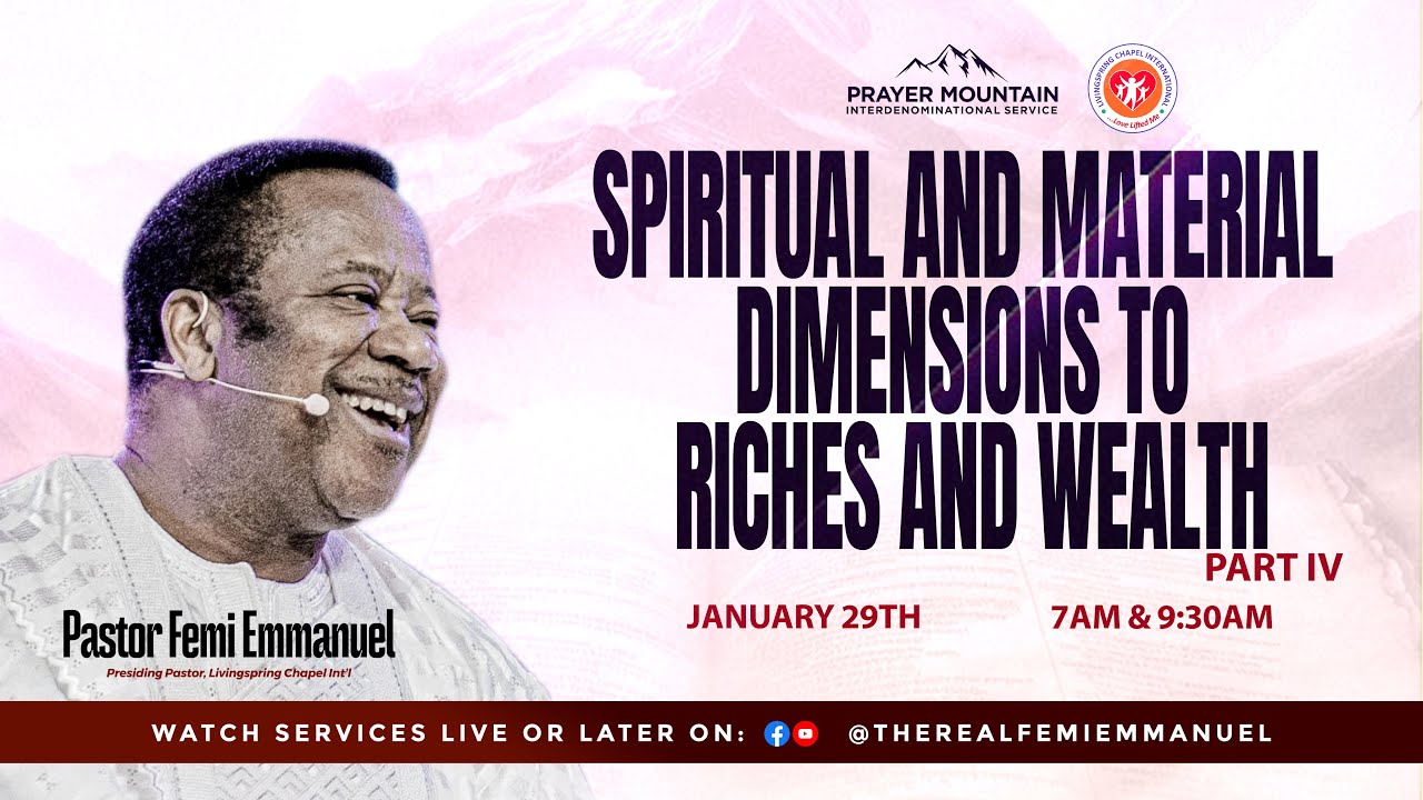 Prayer Mountain Interdenominational Service, 1st Service
