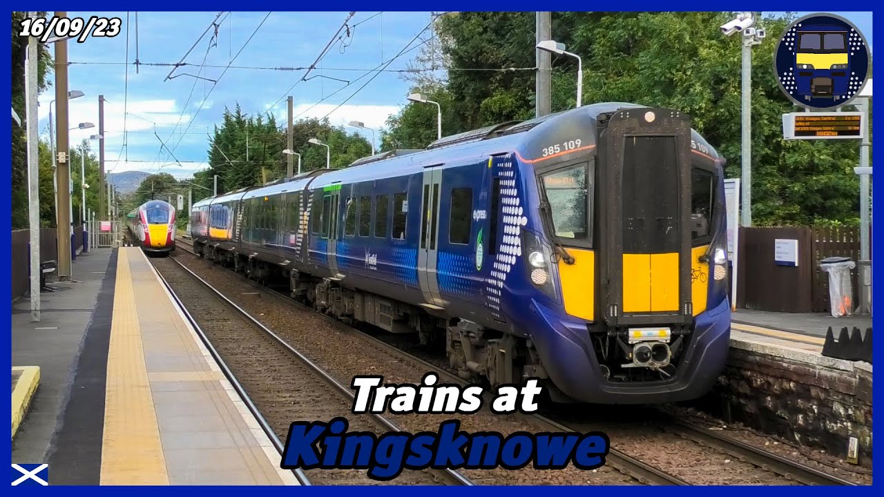 Trains at Kingsknowe Station | 16/09/23