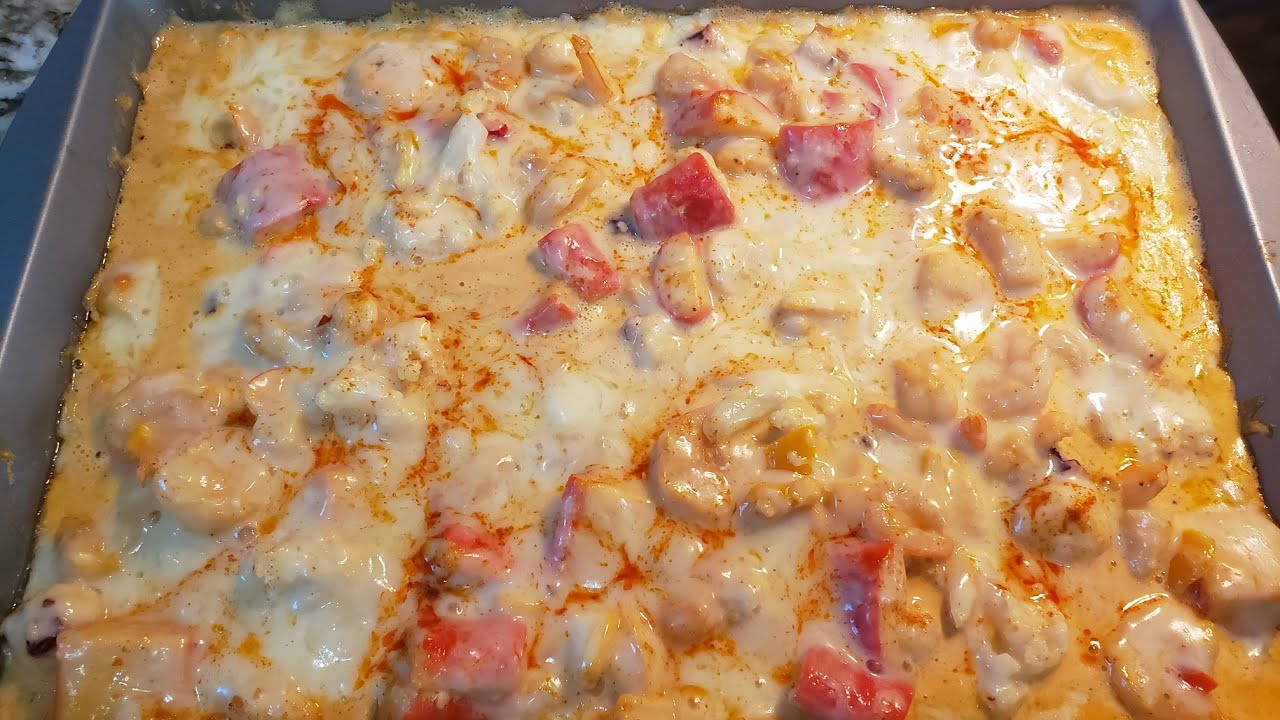 How to make Keto/Low carb Cauliflower Seafood Casserole 2020