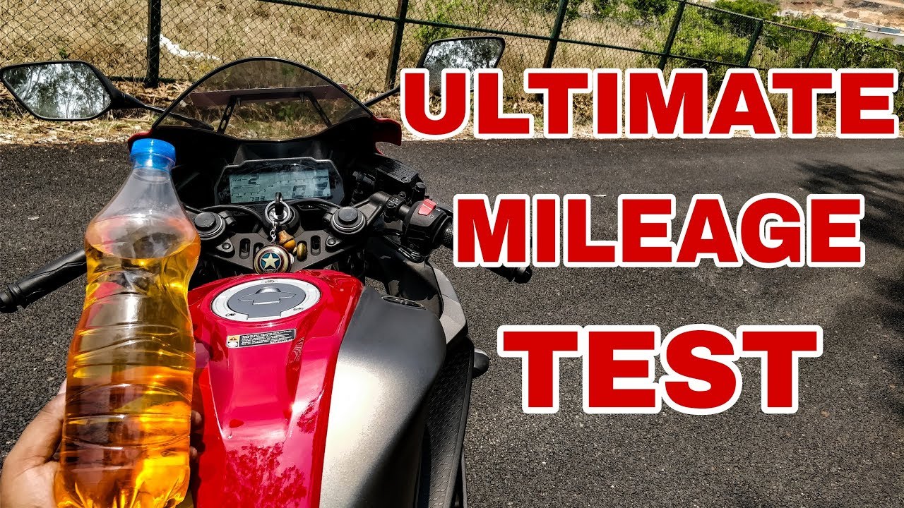 Yamaha R15 v3.0 mileage test!