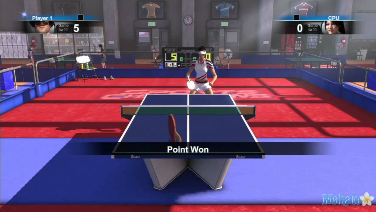 Sports Champions Walkthrough - Table Tennis Free Play