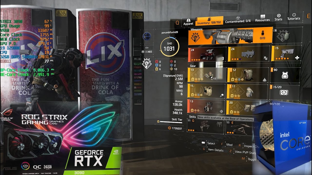 Division 2 | MAX SKILL BUILD | Heroic Bounty LVL 4 | 12900K | STRIX 3090 | DDR5 | 4K Max Settings
