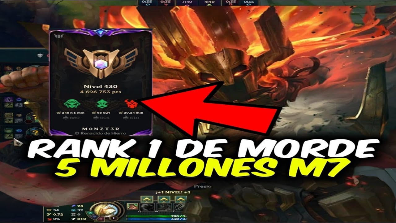 👑🔥 LE GANÉ AL RANK 1 MORDE 😈