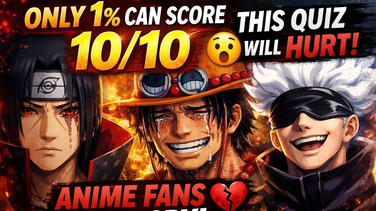 Only real anime fans can score 10/10 😱This quiz will hurt 💔Comment your score 👇🔥#animequiz #naruto