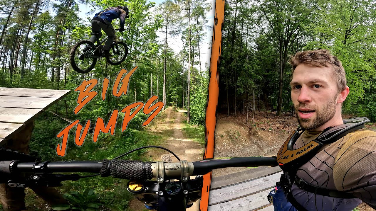 Adrenalingeladener Saisonstart im Bikepark Elstra - Neues Bike + große Sprünge | Lane 6 Riders