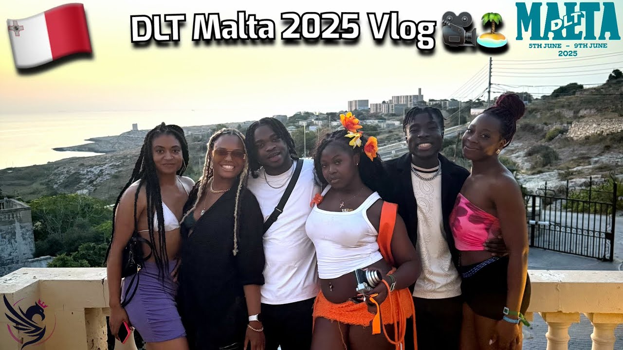 WE OUTSIDE for DLT MALTA 2025 🇲🇹🔥 ft Asake & Latto | UK, US & French TAKEOVER (Travel Vlog)