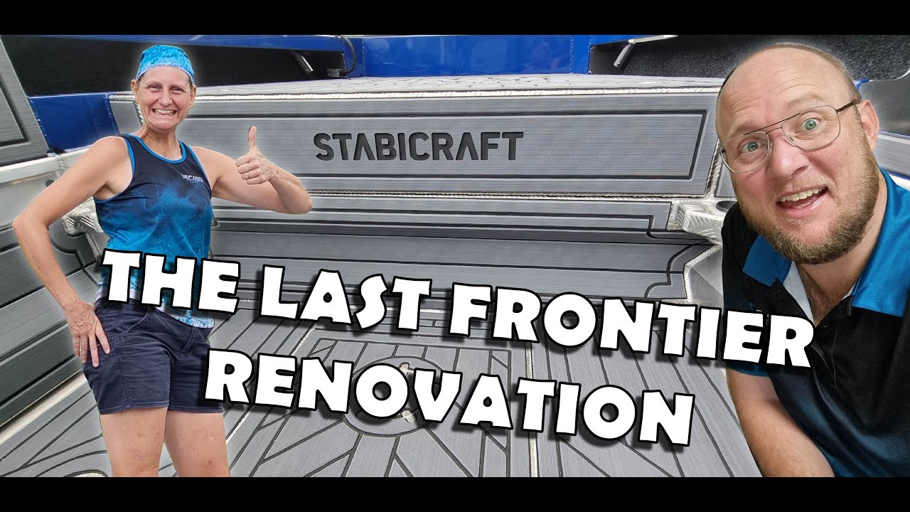 The Last Frontier - Renovation using Deck Armour to Stabicraft 2050 Frontier with full digital wrap.