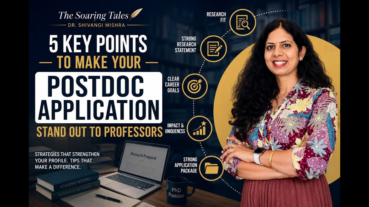 🎓 Mastering the Postdoc Application Strategy | 5 Secrets to Stand Out | PhD to Postdoc