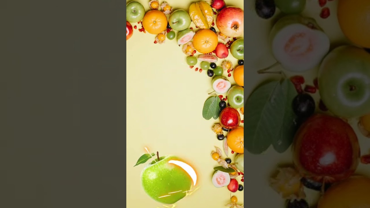 Apple Green Healthy fruits #splitfruit #trending #shorts