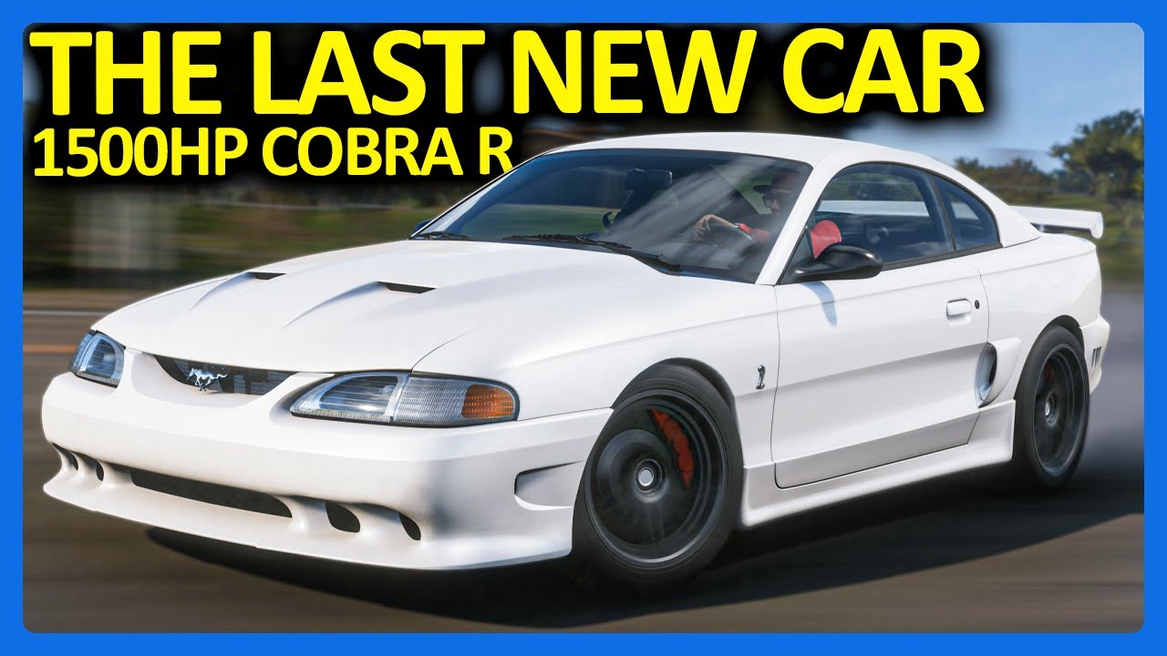Forza Horizon 5 : The Last New Car... (FH5 Mustang Cobra R)