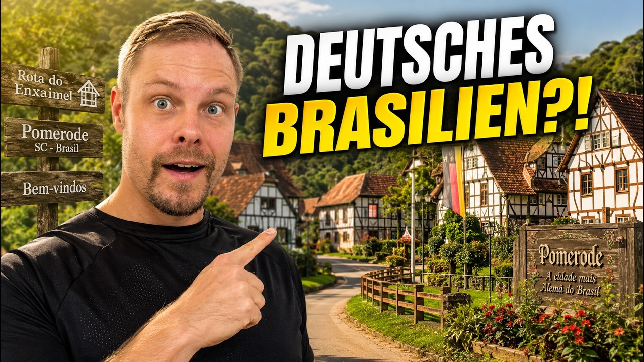 Geheime deutsche Stadt in Brasilien entdeckt! 🇧🇷