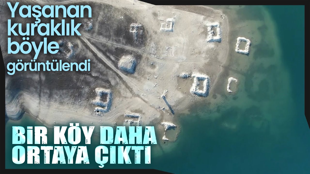 Barajda Sular Çekilince Bir Köy Daha Ortaya Çıktı