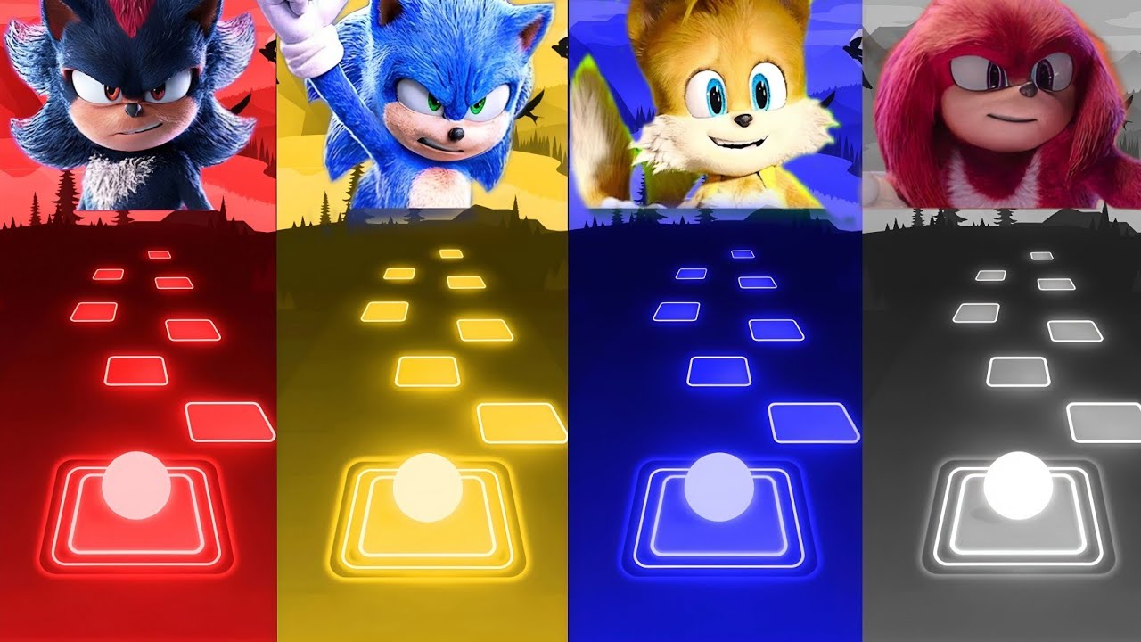 🔴 Sonic SUPER 😱 OTHER HEDGEHOG 3 Tiles Hop 🎯 Cedm rush 🟢 #48