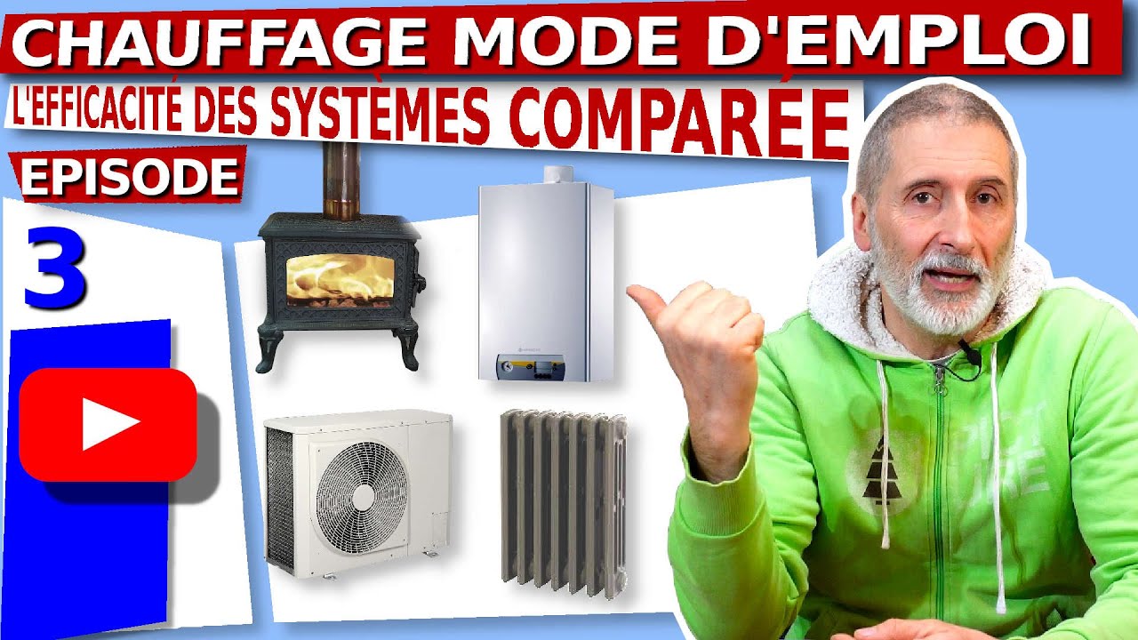 CHAUFFAGE – Comparer l'efficacité et le rendement des systèmes de chauffage - Ep3
