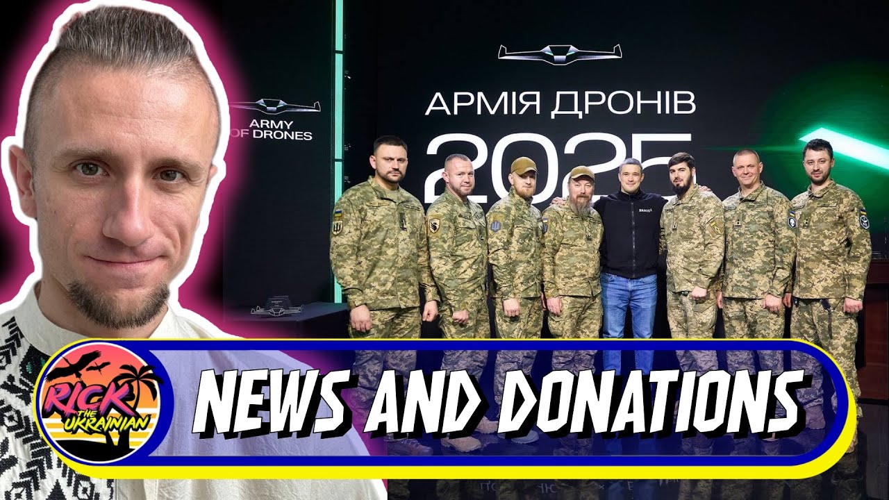 News and donating the money we raised last week. Ukraine. Day 1434 Jan 27th 2026
