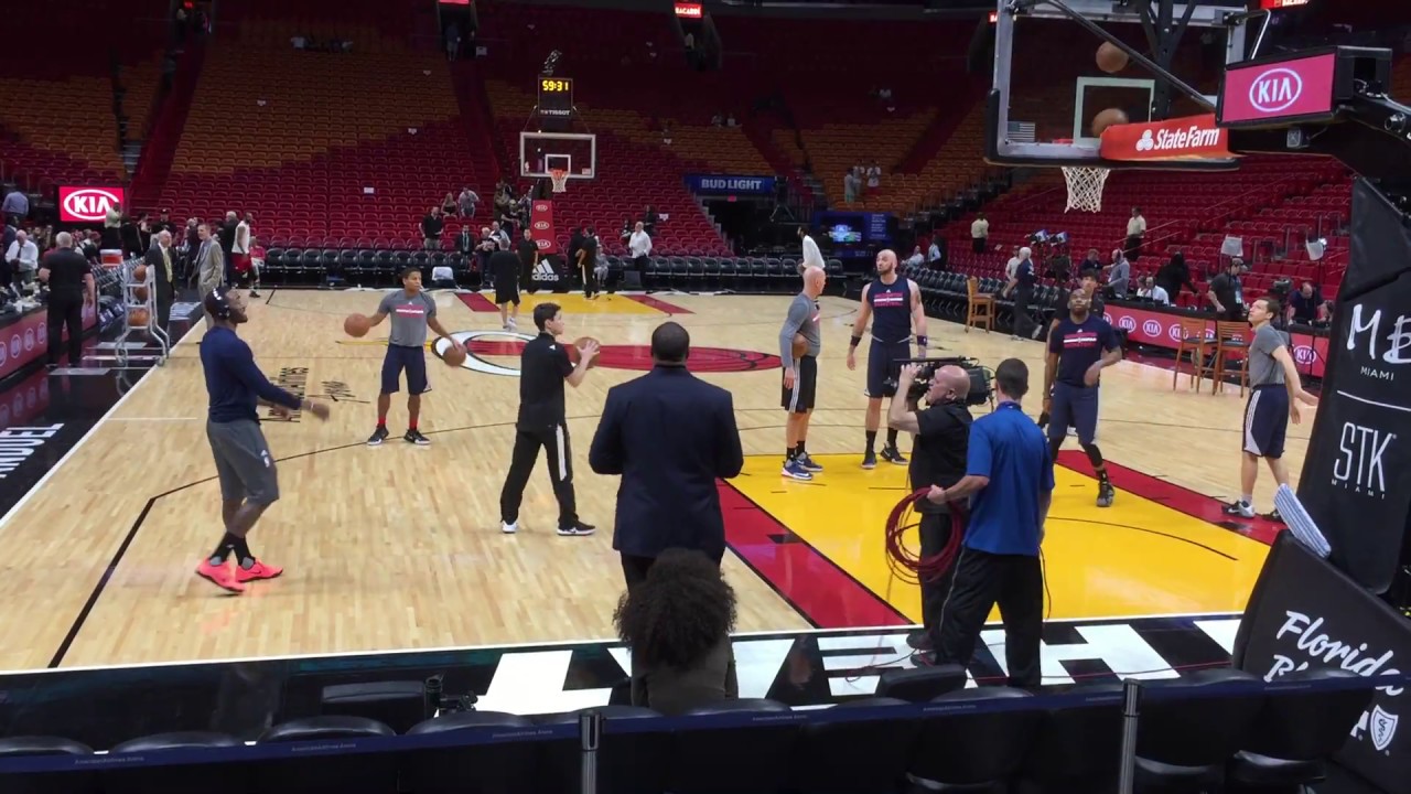 NBA Pre-Game at American Airlines Arena